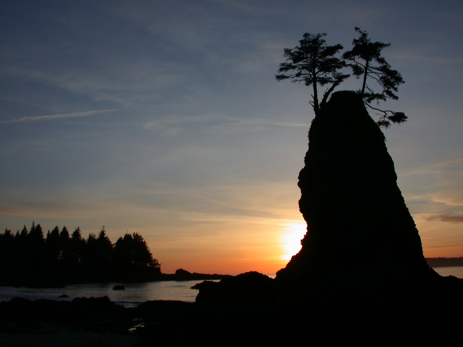 Bamfield Bradys beach Sunset